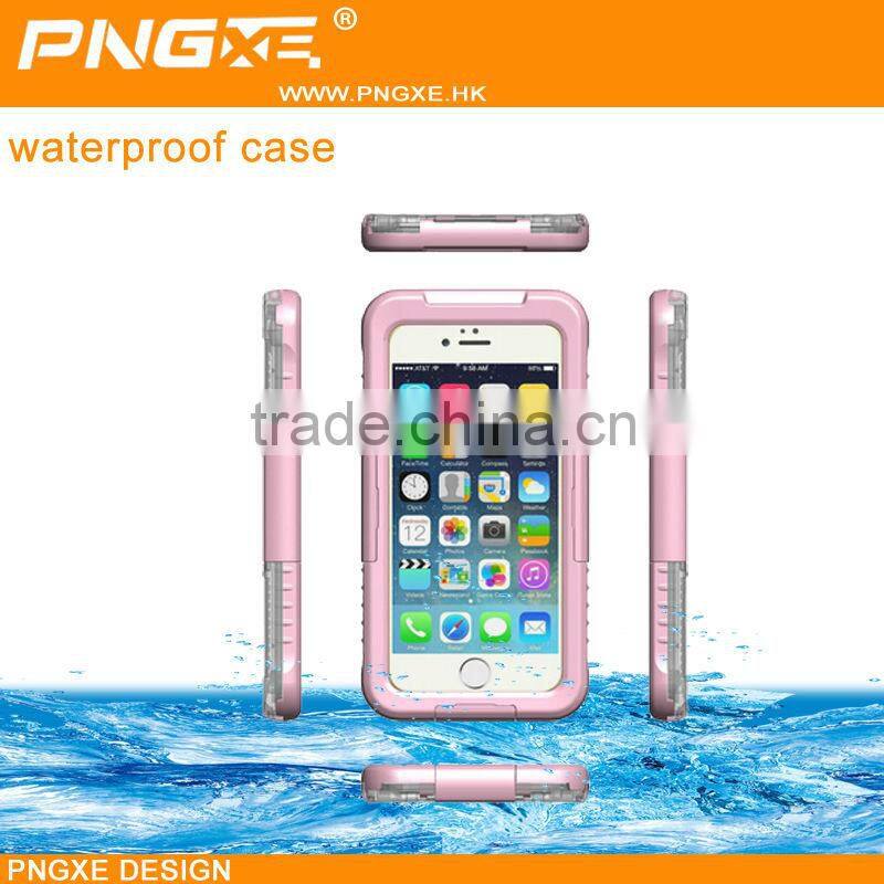New product universal silicon waterproof phone case for iphone6