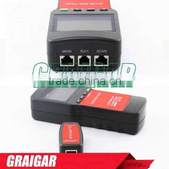 NOYAFA NF-8200 LCD Network LAN Cable Tester Cable Continuity Tester inspection Wire Tracker Anti-interference