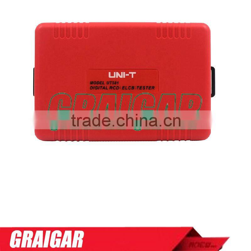 Digital RCD (ELCB) Testers UNI-T UT581 AUTO RAMP function Leakage Circuit Breaker leakage protection switch tester