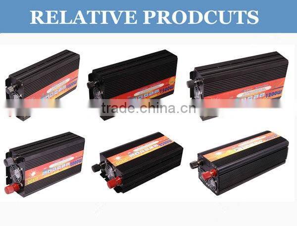 On grid tie 500W solar inverter with pure sine wave output