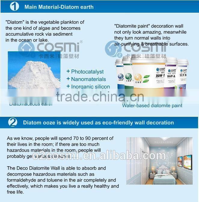 Eco-friendly & healthy nature wall paint