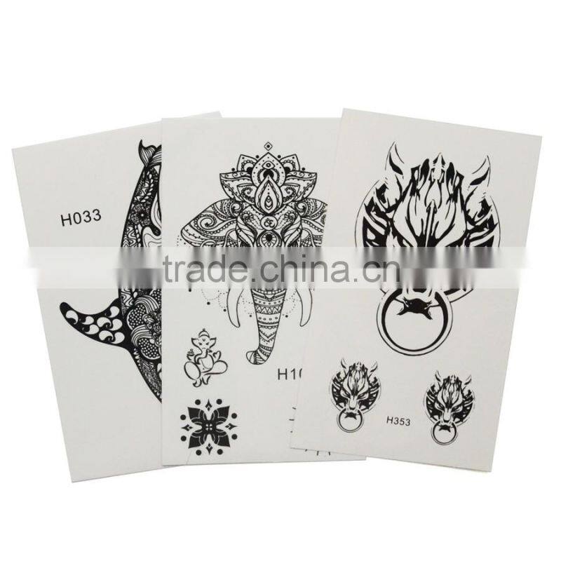 Dody tattoo and hair tattoo sticker