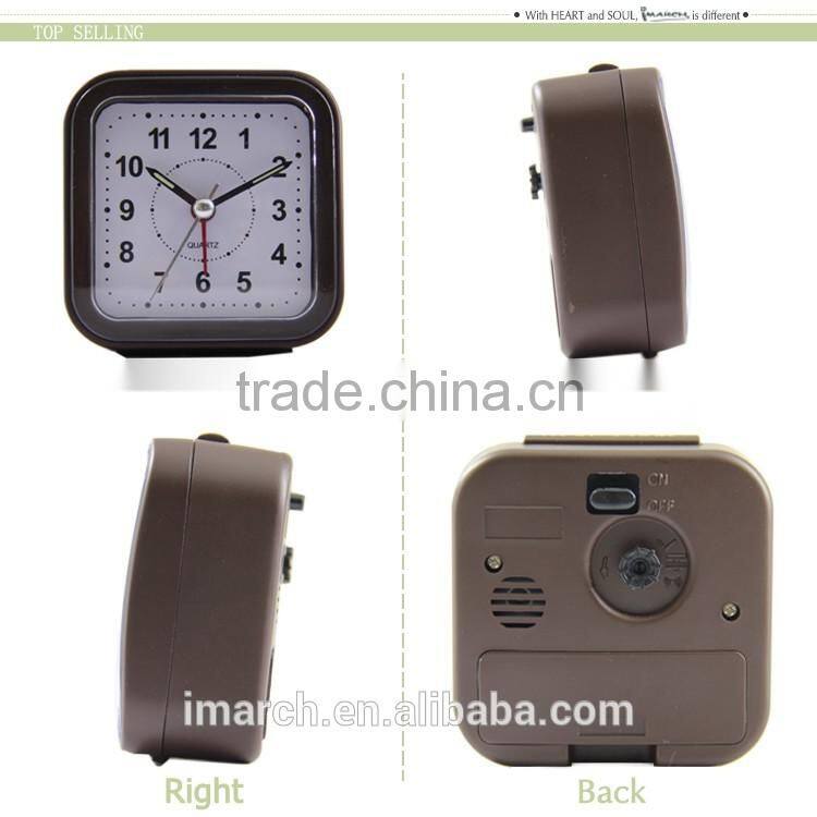 alibaba china ABS material alarm clocktable Clock