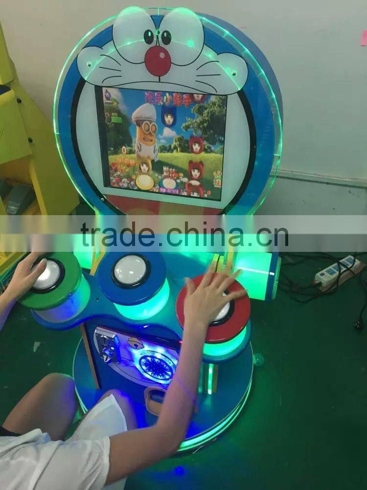 indoor amusement music drum game machine Coin Operated the little drummer Music Game Machine