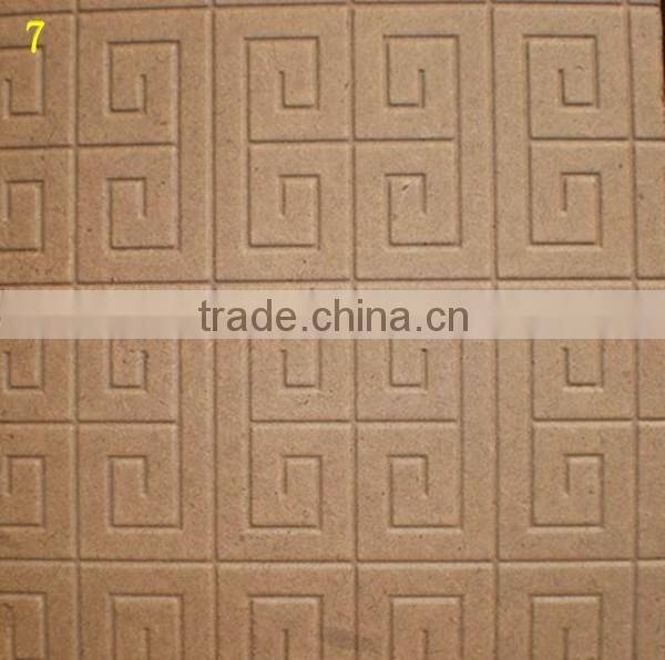 Hot-selling 2.5mm embossed hardboard for Indoor-decoration