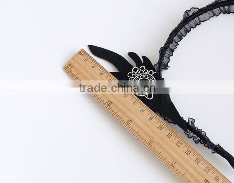 MYLOVE black elfin double ear hair hoop cos accessory