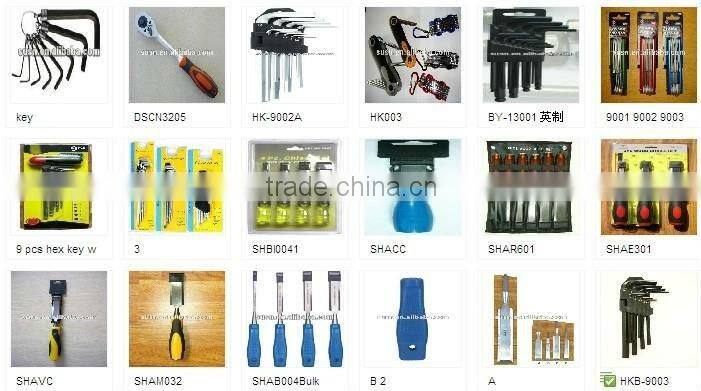 9 PCS Metric and SAE Hex Spanner/Hex Key Spanner