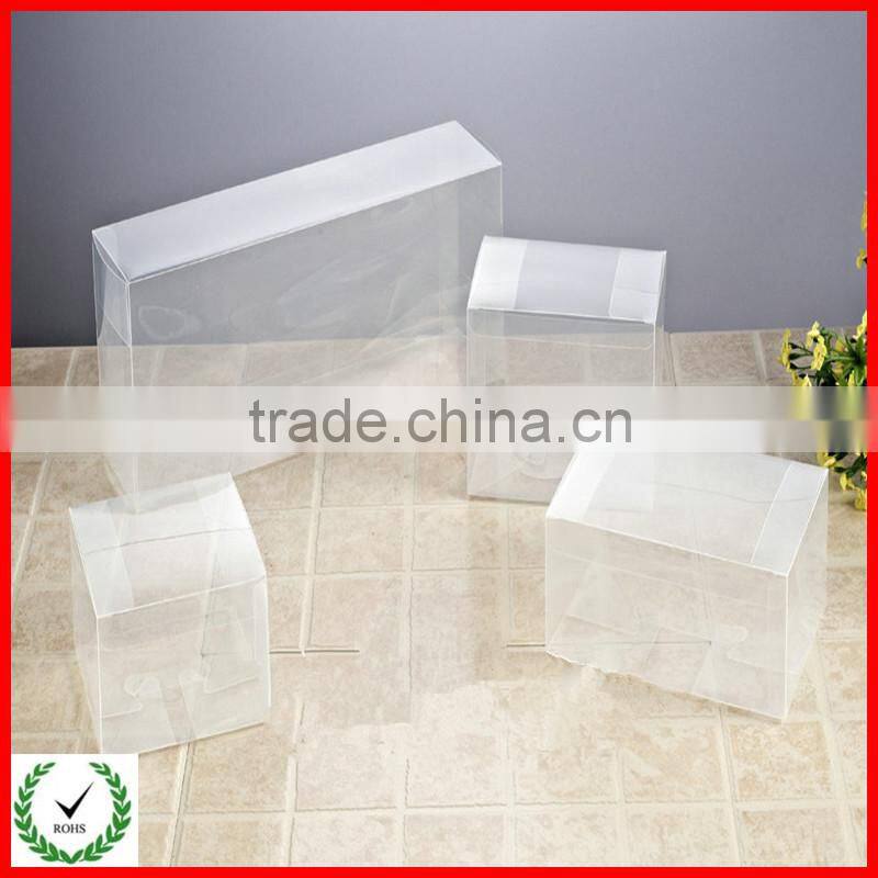 Clear plastic gift box for cookies and candy, chocolates, baby shower gifts