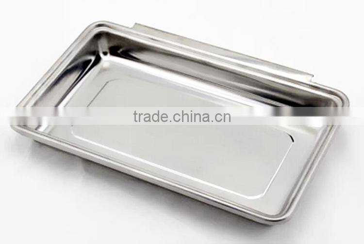 Low Price Stainless Steel BBQ Grilled Fish Pan bbq pan