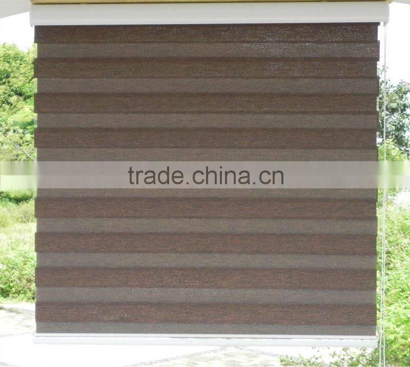 Beautiful Double Layer Rainbow Zebra Blinds