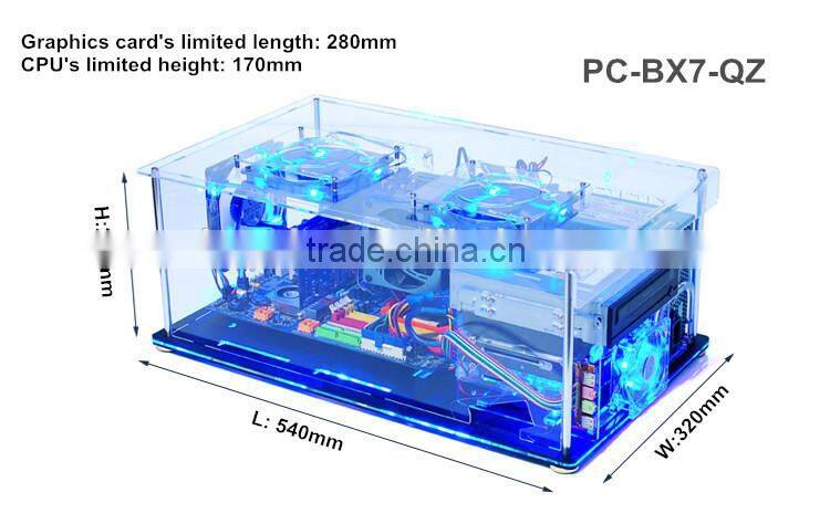 PC-BX7-QZ Custom MINI Computer Case Parts Front Panel