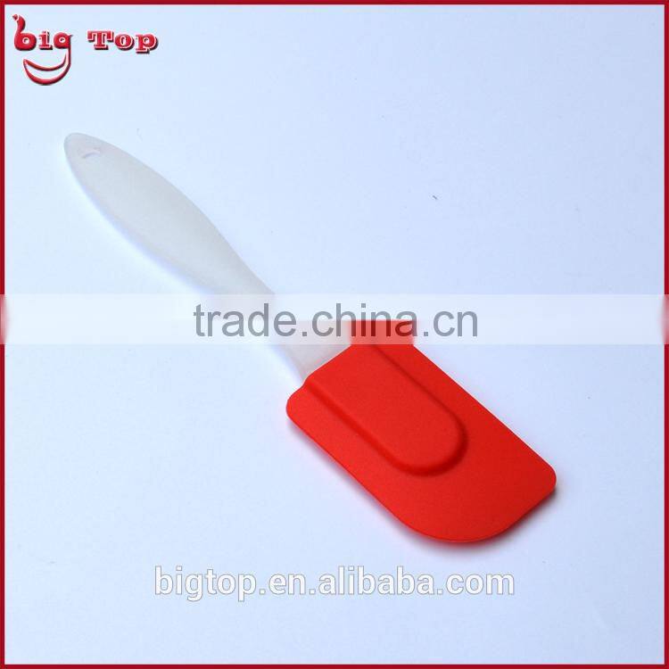 BT0144 New 9" Silicone Spatulas with PP Handle Butter Scraper Cake Scraper Long Handle Ice Scraper