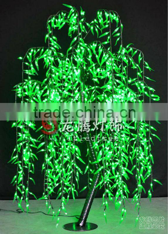 Double warterproofing 2m tall Led willow tree