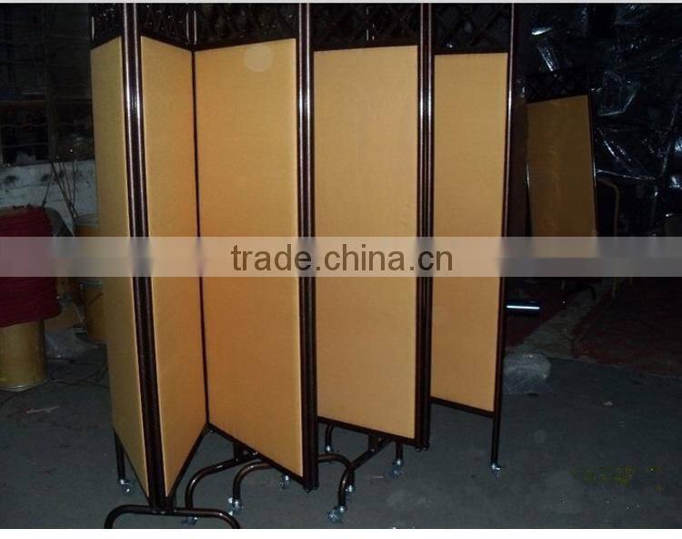 hotel used chinese style folding screen