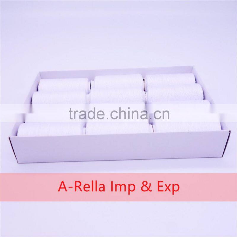 8g/cone , 402 small thread 100% spun polyester sewing thread