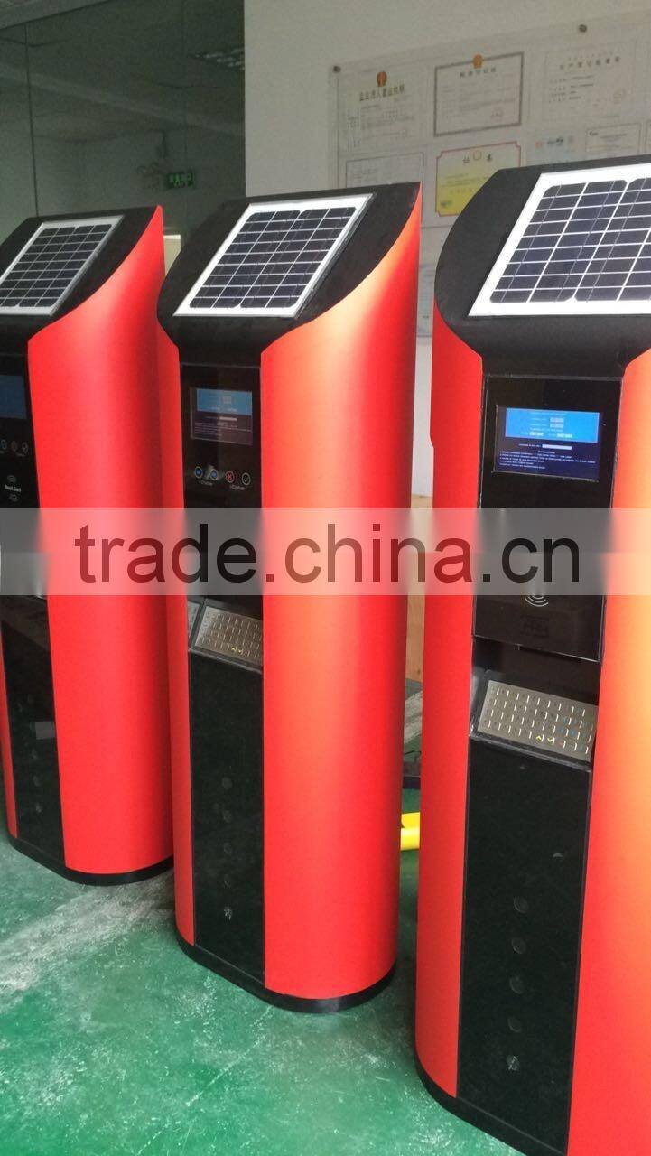 China solar pay and display parking machine supplier