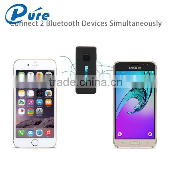 Wireless AD2P Bluetooth Music Audio Stereo Handsfree Receiver for Car