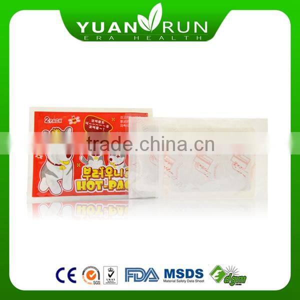 self heating warm patch 100% natural herbal heating patch