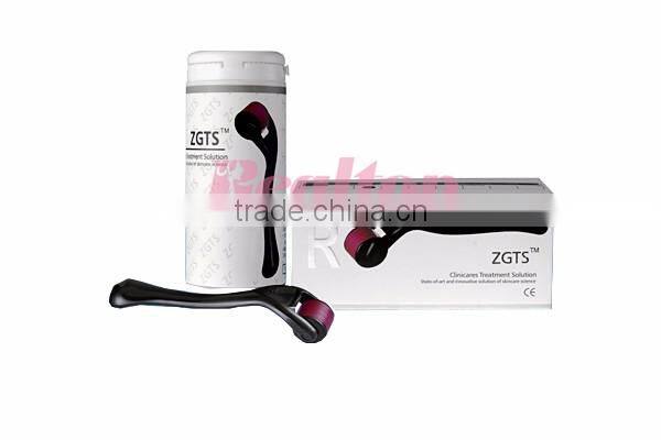 2016 Beauty equipment mezoroller! Dermaroller zgts rollers derma acne removal for skin face massage roller