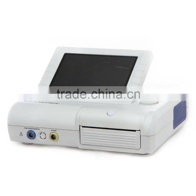 Hot Sale Model 8.4-inch screen color LCD display, Portable Fetal Monitor for single twins optional with printer-Shelly