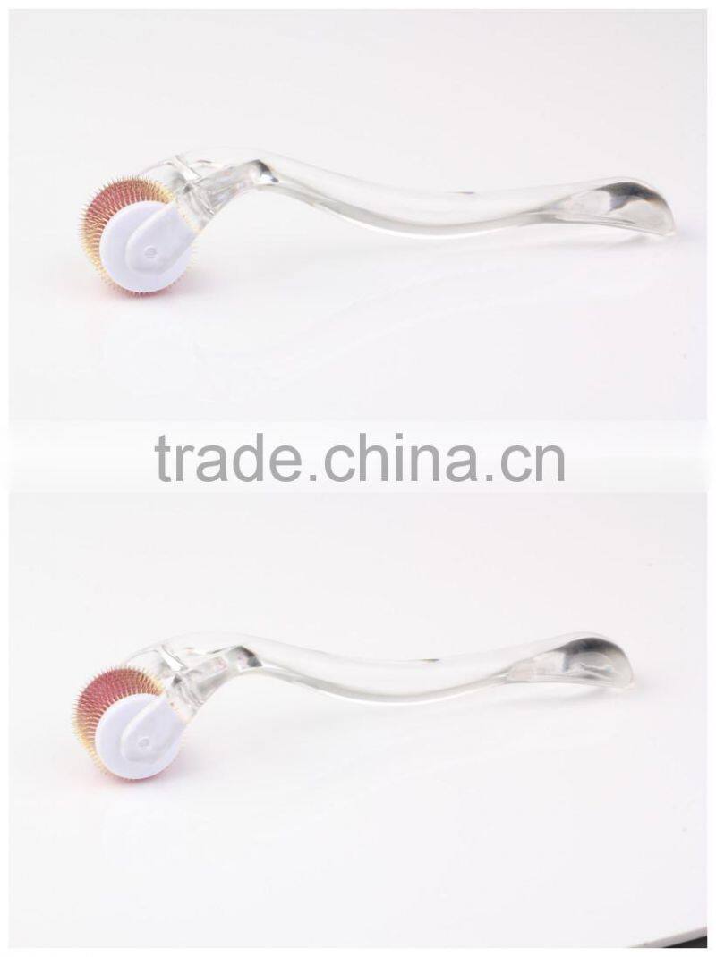 Clinic Use 540needles Transparent Derma Roller with Full Size 0.2mm- 3mm