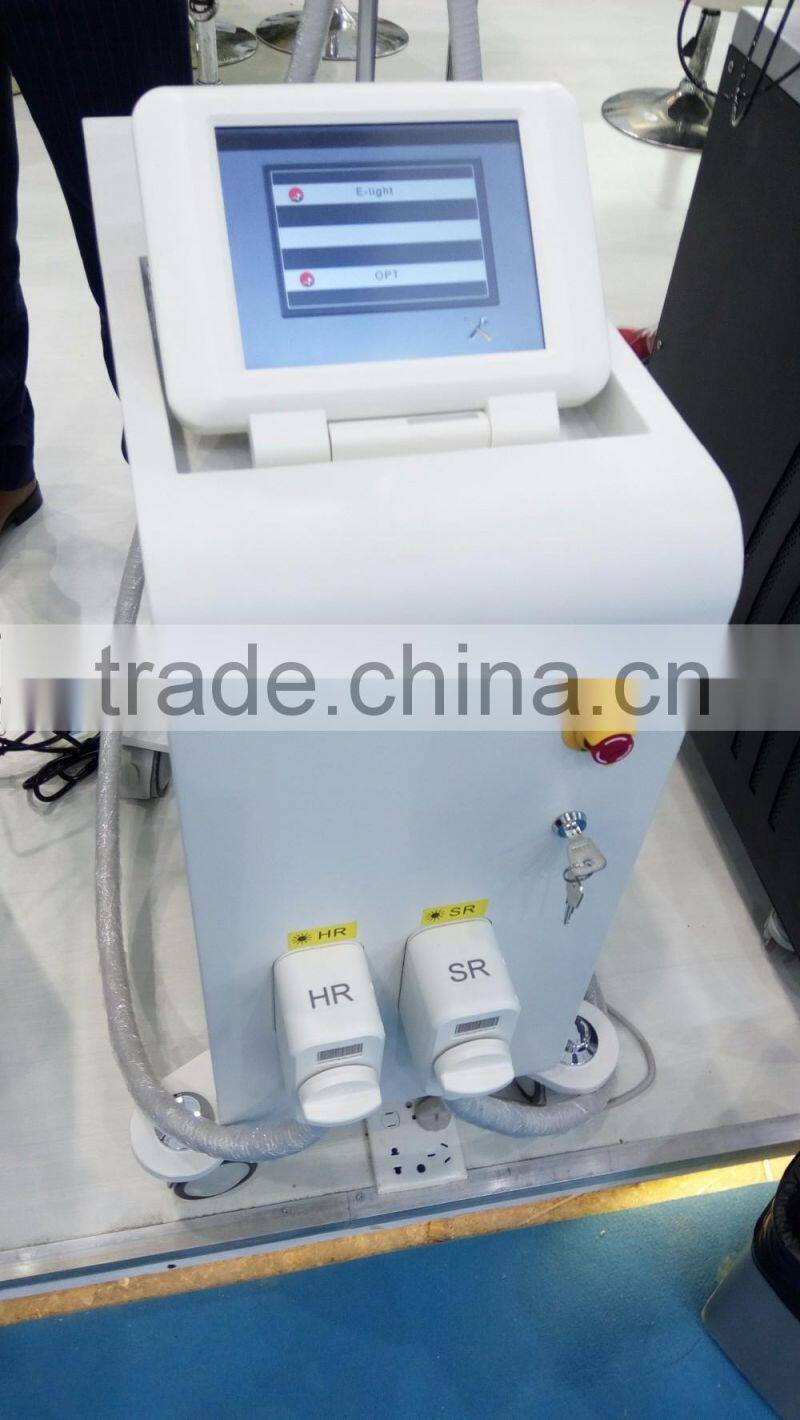 3in1 hair removal, shr laser IPL Nd Yag laser beauty machine