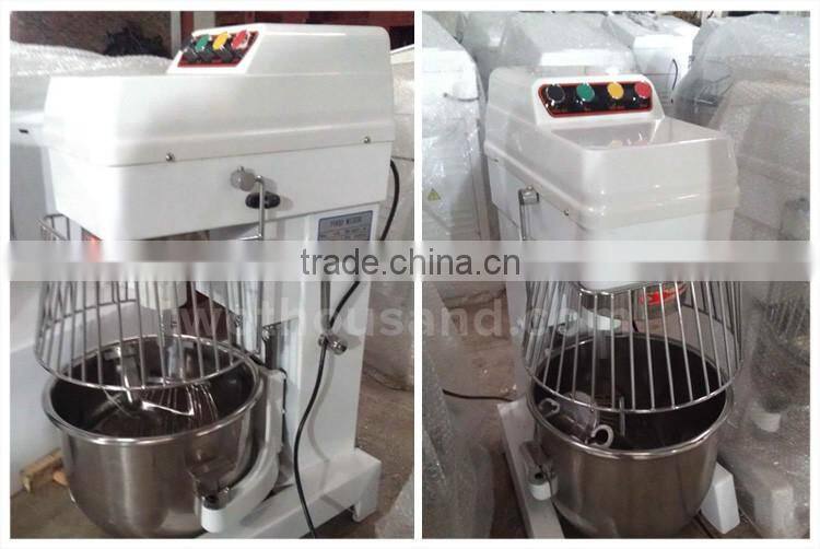 50L Egg Beater Machine Belt Transmission with Guard CE for Large Cake Mixer