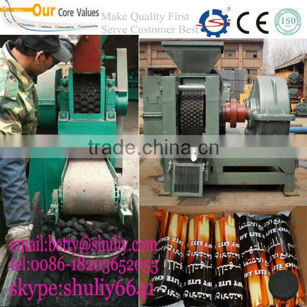 low price BBQ and shisha coal briquette machine from china