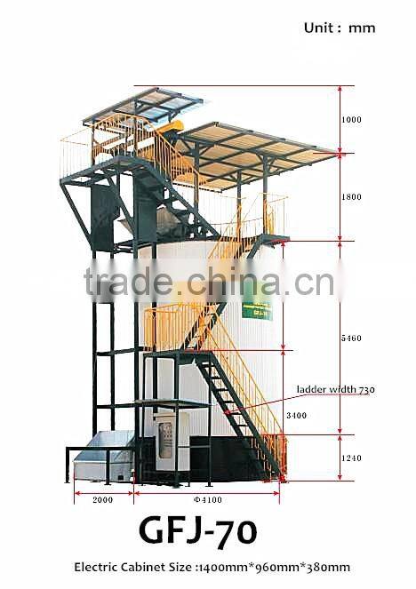 Goldenest Waste to organic fertilizer fermentation compost equipment animal poultry manure processing machine for sale