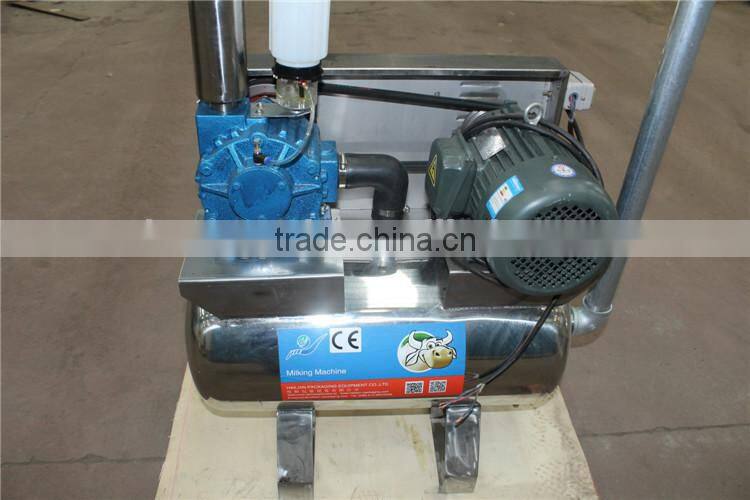 850L Vacuum Pump Milking Machine With 10 Milking Buckets