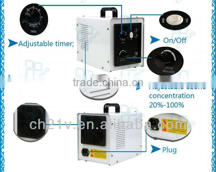 2013 newest 3g ceramic portable ozonator for air purifier