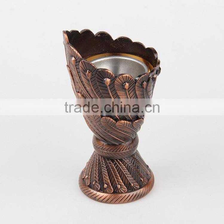 2016 NEW style metal resin arabic antique aroma incense burner