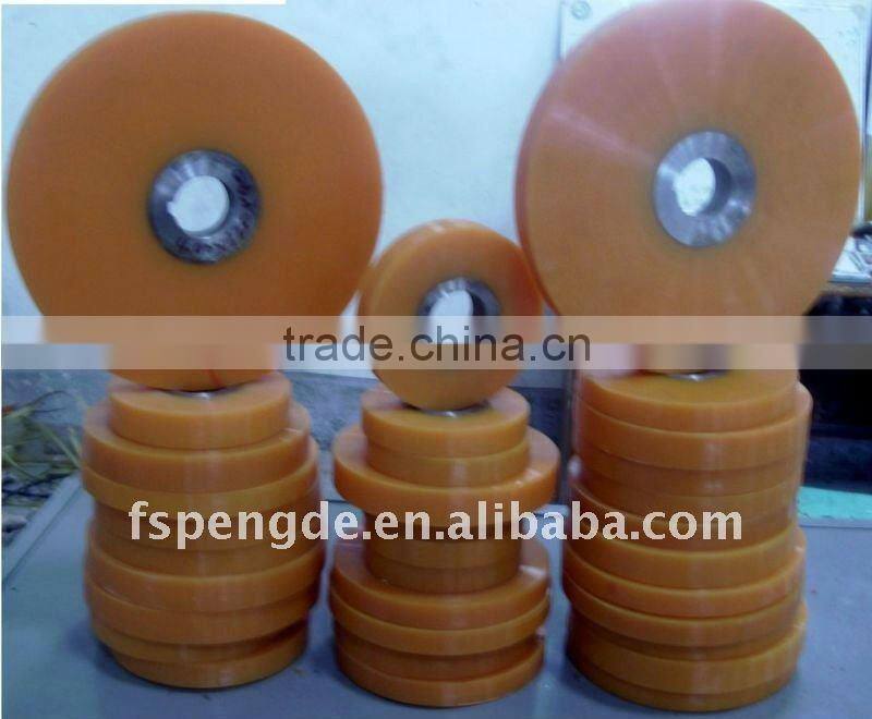 Guangzhou foshan manufacture PUR Wheel with Iron Centre