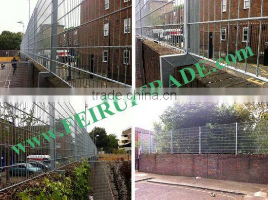 Twin wire mesh fencing with Mesh size 200mm x 50mm