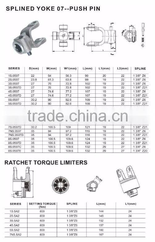Heavy Duty Competitive Price Universal Joint And Drive Shaft