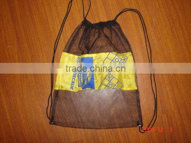 New Design Promotional Polyester Custom Drawstring Bag from hothome ningbo