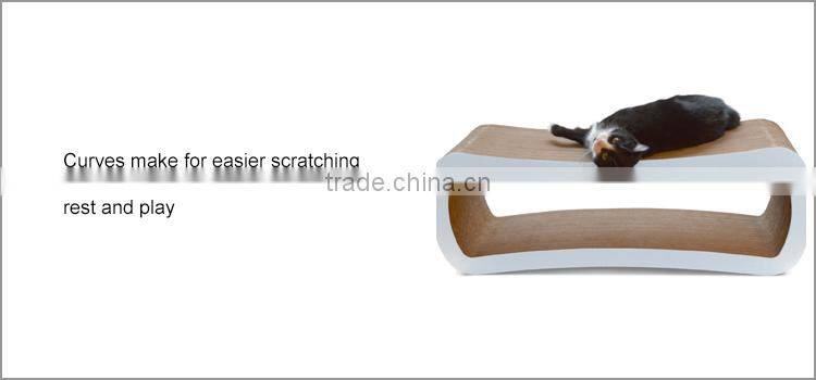 Indoor scratching pad cat toy