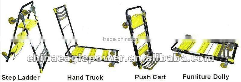 Multi Purpose Trolley 4 in 1 Step Ladder Hand Truck Car Dolly Mode