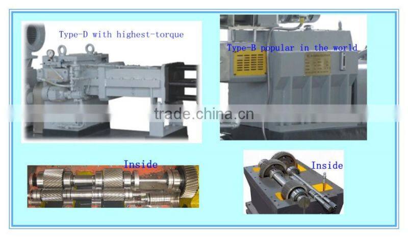 PS flakes recycling extruder machine with screen filter
