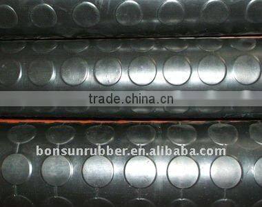 from 3mm to 6mm thickness Coin Round pattern Rubber Floor matting