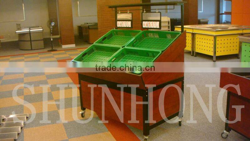 welded drop-gate mesh hand carts