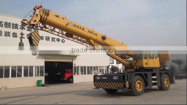 XCMG 50ton Rough Terrain Crane Truck Low Price For Sale