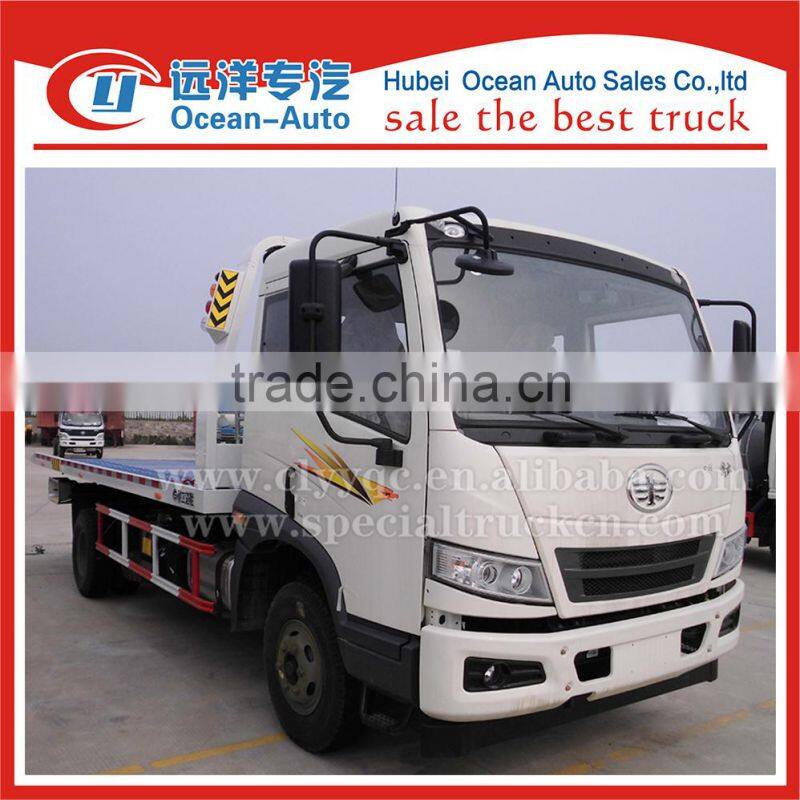 FAW 4X2 one tow two 4Ton tow truck wrecker