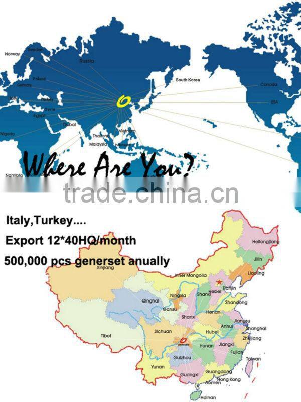 2.5Kw Powerful Gasoline Generator With Handle And Wheels