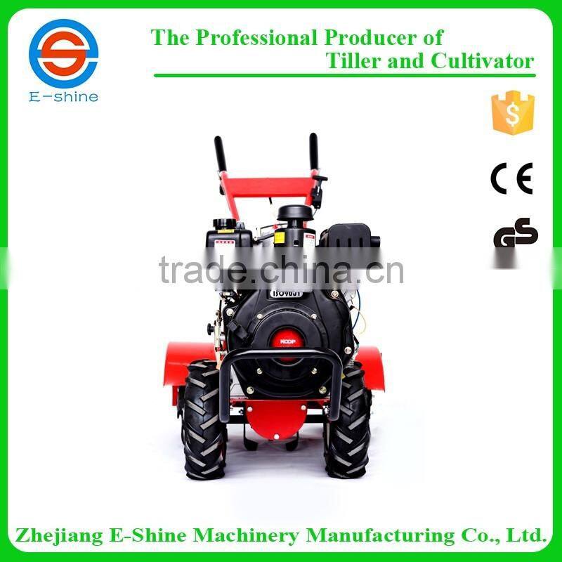 recoil start diesel tiller mini tractor