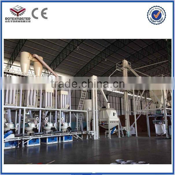 Vertical Ring-die pellet machine / wood pellet machine for sale