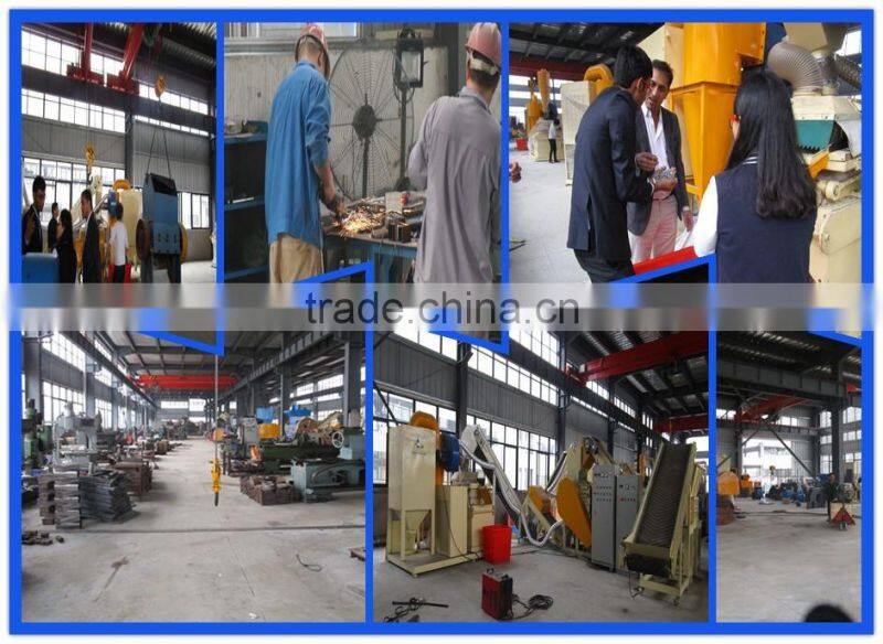 Enameled varnished copper cable granulating machine