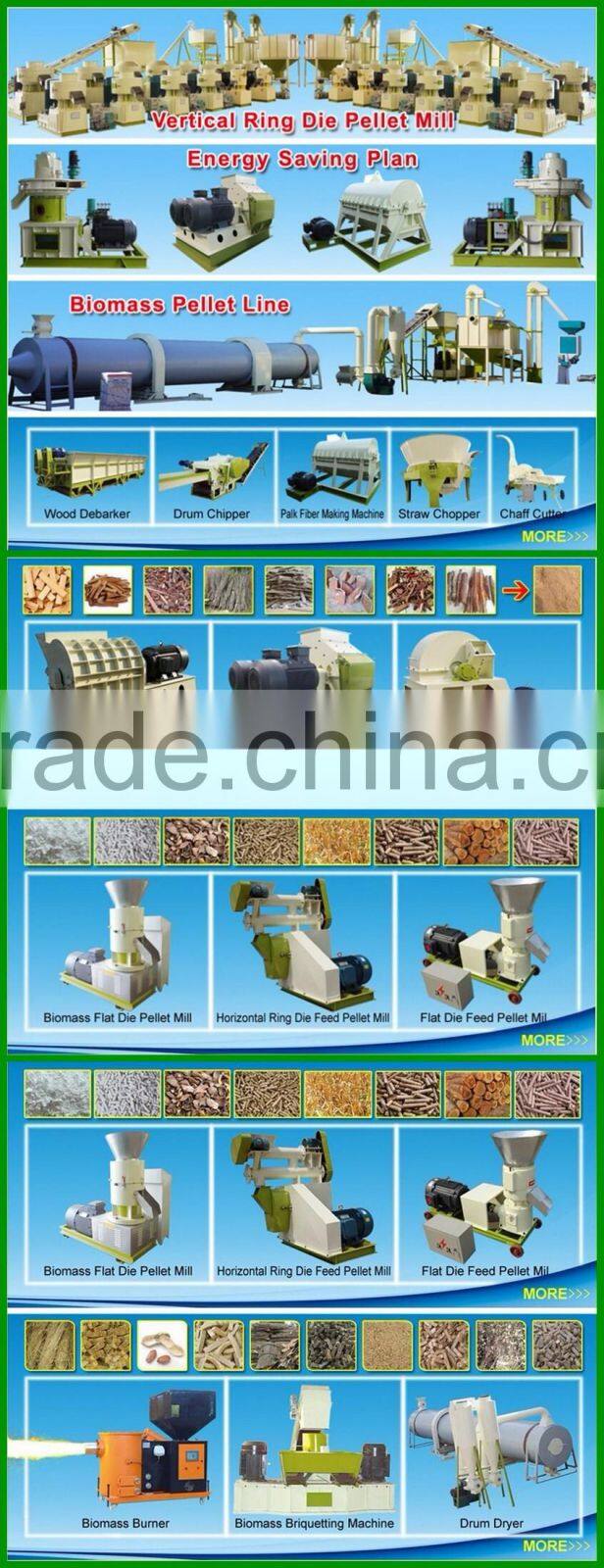 Capacity 1.5-2 t/h tony complete wood /biomass pellet production line