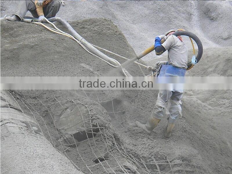 ISO supplier LZ5E electric motor dry mix concrete shotcrete machine