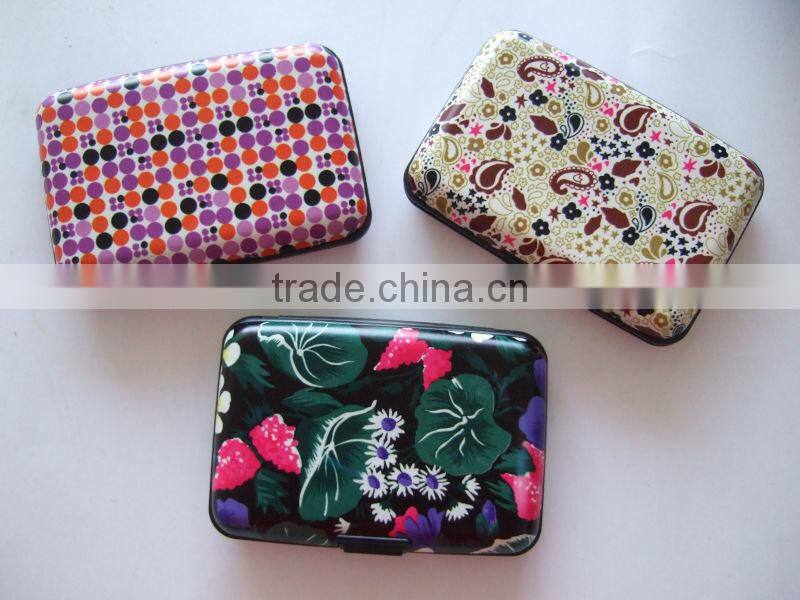 Metal wallet,Name card box,credit card wallet,